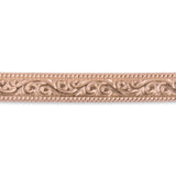 9ct Rose Gold - Pattern "B" - Embossed Strip