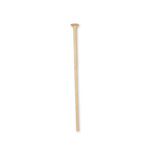 14ct Yellow Gold - Flat Head Pins