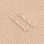 925 Sterling Silver - Single Notch Earring Posts