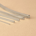 14ct White Gold - Square Wire