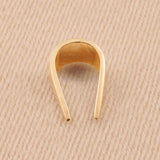 18ct Yellow Gold - Pinch Bail