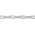 925 Sterling Silver - Industrial Paperclip - Chain Roll