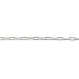 925 Sterling Silver - Industrial Paperclip - Chain Extender