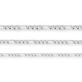 18ct White Gold - L.A. Figaro - Necklace Chain