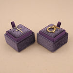 Deep Purple - Square Necklace Box