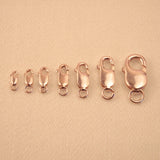 9ct Rose Gold - Parrot Clasp