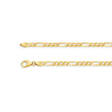 9ct Yellow Gold - L.A. Figaro - Necklace Chain