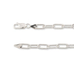 925 Sterling Silver - Industrial Paperclip - Chain Extender