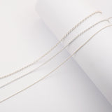 925 Sterling Silver - Rolo - Bracelet Chain