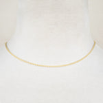 9ct Yellow Gold - Wheat - Necklace Chain