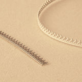 925 Sterling Silver - Pattern "D" - Gallery Wire