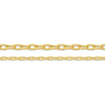 18ct Yellow Gold - Boston Paperclip - Bracelet Chain