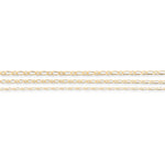 9ct Yellow Gold - Figaro 1:1 - Chain Extender