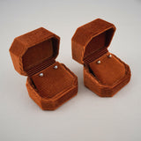 Orange Amber - Earring Box