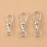 925 Sterling Silver - Ball Swivel Clasp