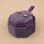 Deep Purple - Octagon Earring Box