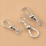 925 Sterling Silver - Ball Swivel Clasp