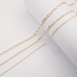 9ct Yellow Gold - Figaro 1:1 - Necklace Chain