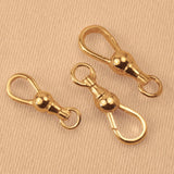 9ct Yellow Gold - Ball Swivel Clasp