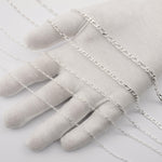 925 Sterling Silver - Figaro 1:1 - Necklace Chain