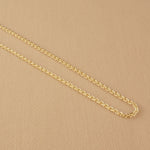 9 Karat Gelbgold – Weizen – Armbandkette