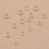 18ct Yellow Gold - Round Closed Jump Rings