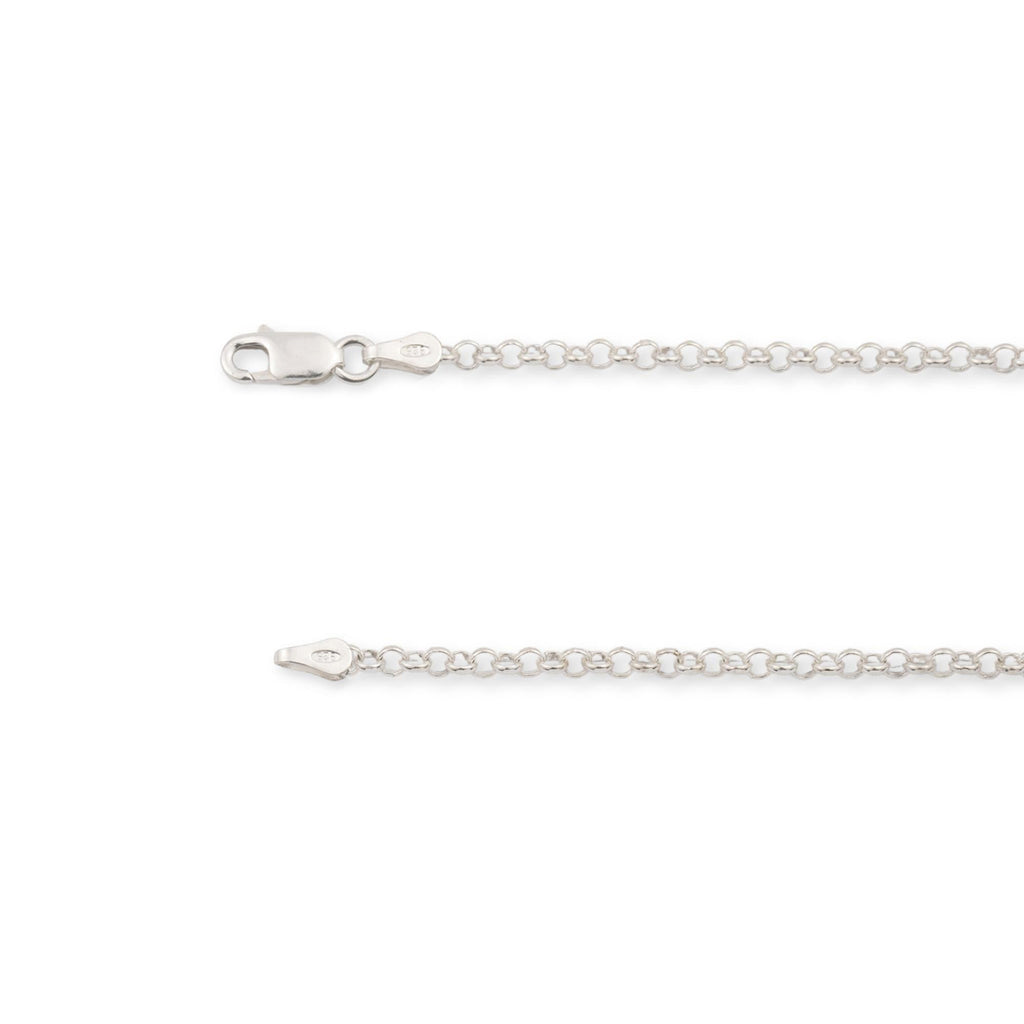 Silver Rolo Chain India 925 Sterling Silver - Rolo - Necklace Chain