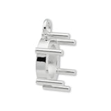 925 Sterling Silver - Oval Prong Setting