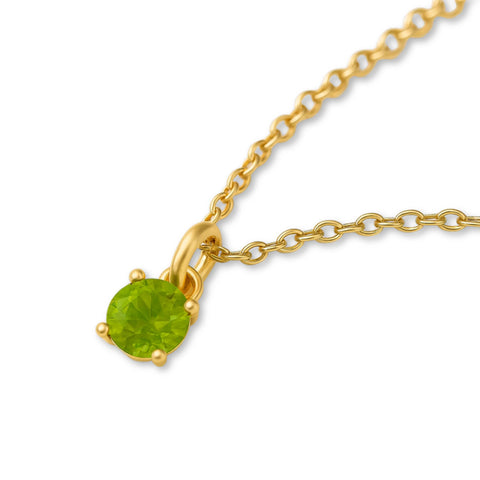 9ct Yellow Gold | Peridot - August Birthstone Bracelet
