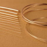 9ct Rose Gold - Round Wire