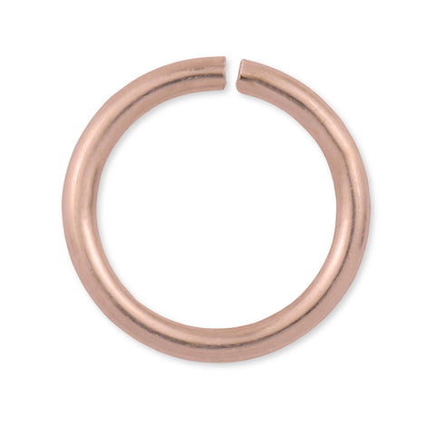 9ct Rose Gold - Round Open Jump Rings