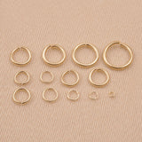 9ct Yellow Gold - Round Open Jump Rings