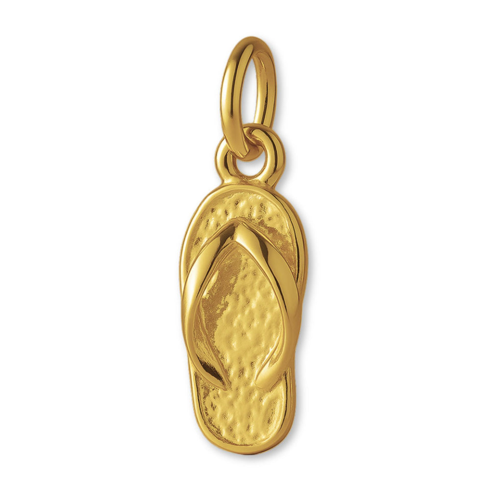 9ct Yellow Gold - Flip Flip Thong Charm