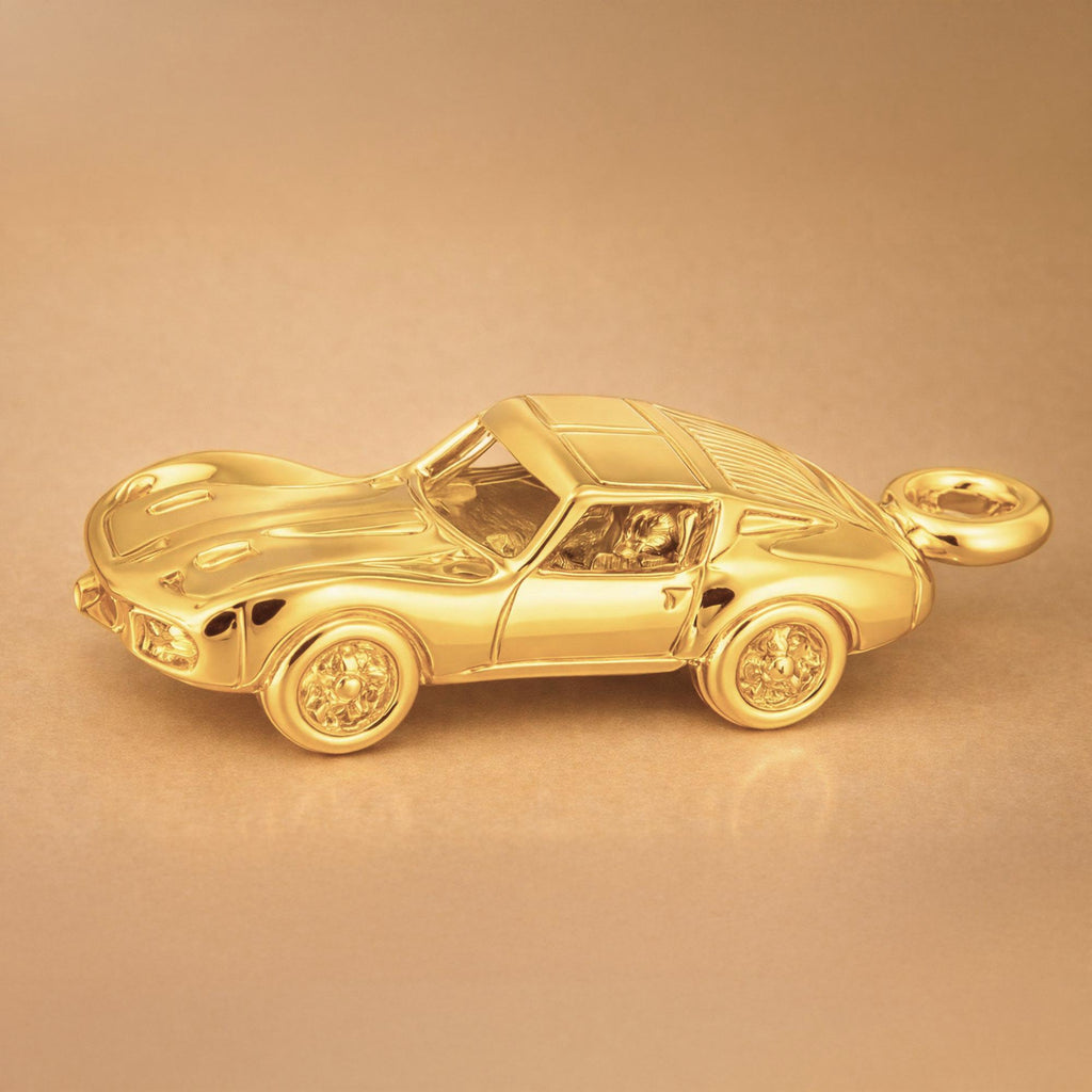 18ct Yellow Gold - Sports Car Charm
