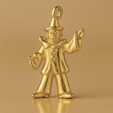 9ct Yellow Gold - Juggling Clown Charm