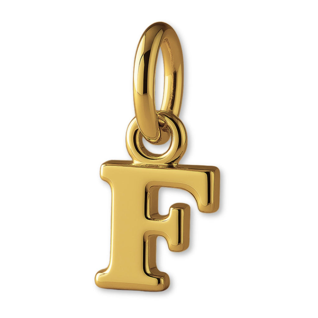 9ct Yellow Gold - Petite Letter Charm