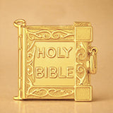 18ct Yellow Gold - Holy Bible Charm