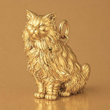 18ct Yellow Gold - Persian Cat Charm