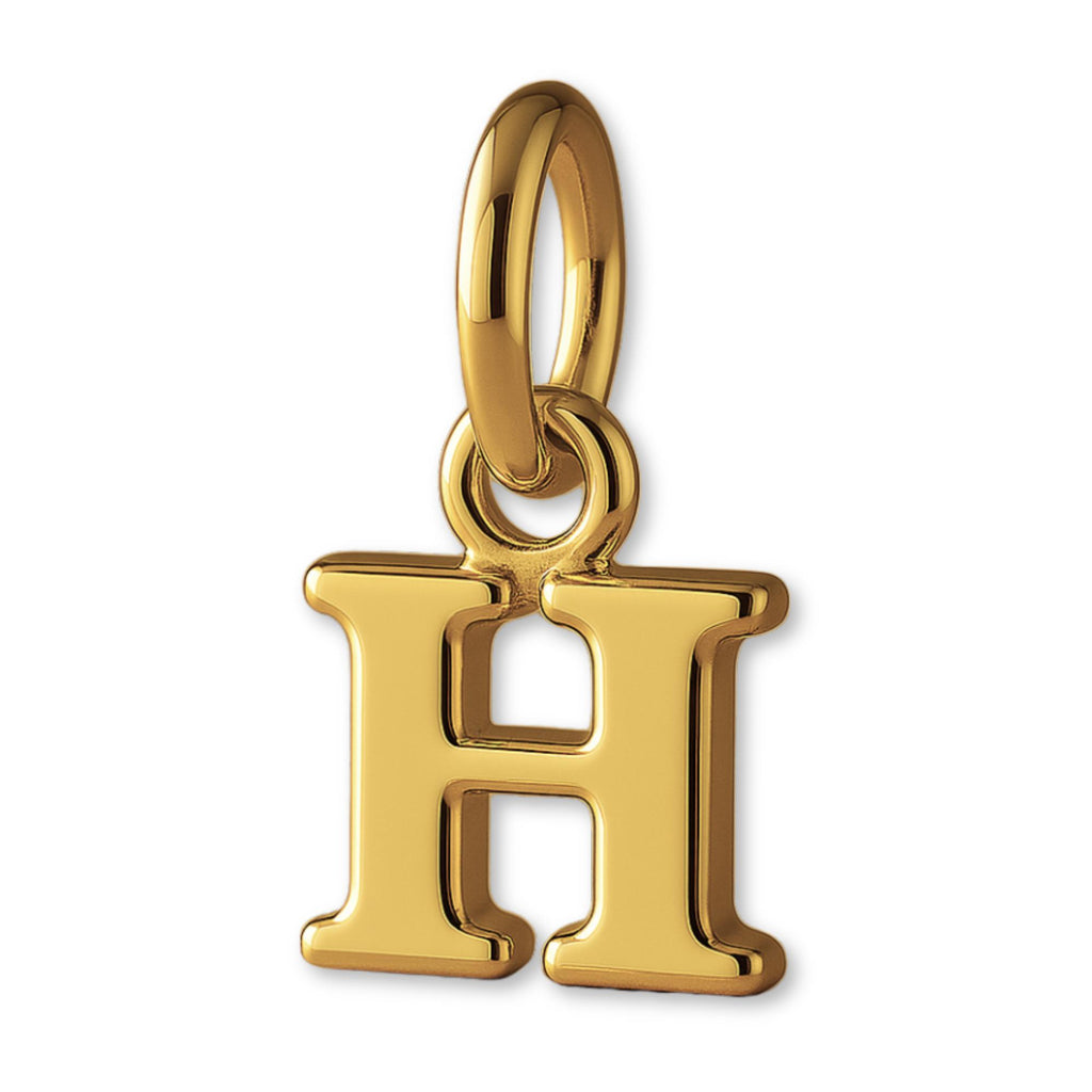 9ct Yellow Gold - Petite Letter Charm