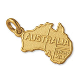 18ct Yellow Gold - Australia Sydney Melbourne Charm