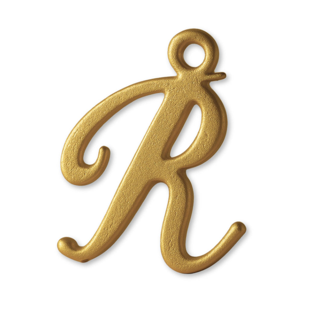 9ct Yellow Gold - Cursive Letter Charm