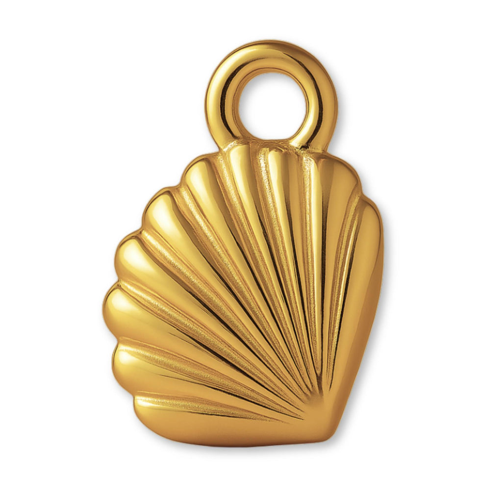 18ct Yellow Gold - Lagoon Cockle Shell Charm