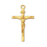 9ct Yellow Gold - Traditional Jesus Crucifix Charm