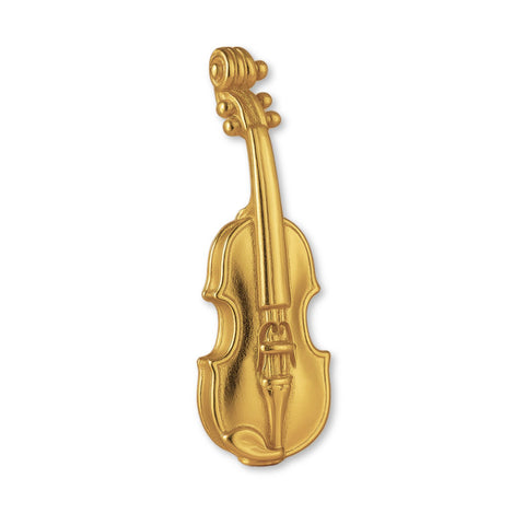9ct Yellow Gold - Classic Violin Charm