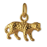 18ct Yellow Gold - Asiatic Cheetah Charm