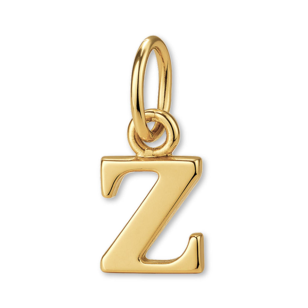 9ct Yellow Gold - Petite Letter Charm