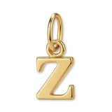 9ct Yellow Gold - Petite Letter Charm