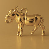 9ct Yellow Gold - Farm Mule Charm