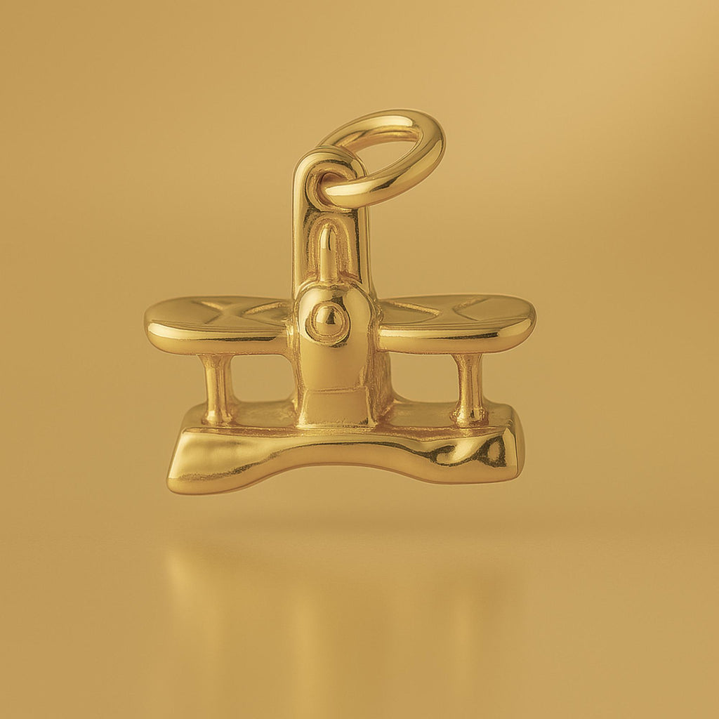 18ct Yellow Gold - Balance Scales Charm
