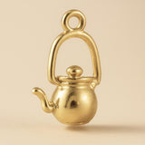 18ct Yellow Gold - Kettle Teapot Charm